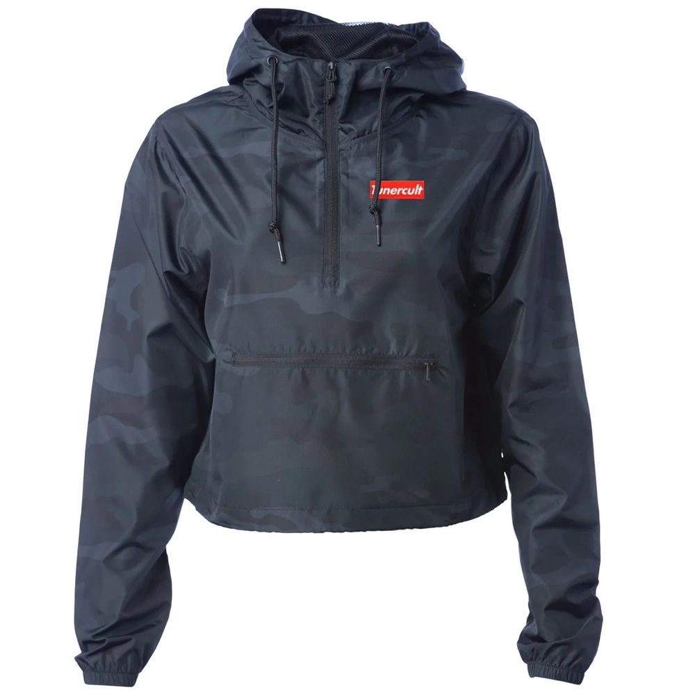 Camo Crop Windbreaker- XS ( Tunercult)